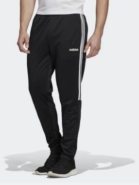 adidas Navy Blue Joggers with White 3-Stripes